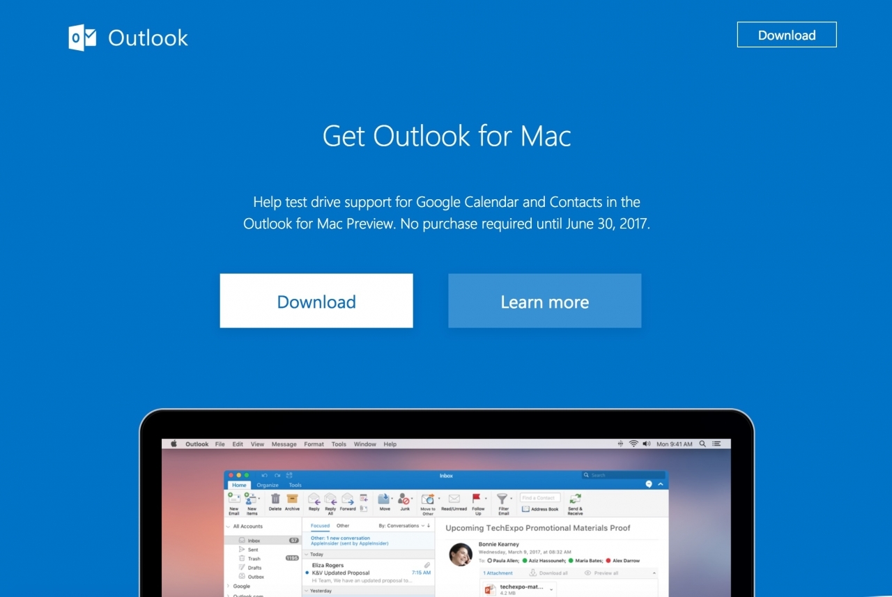 outlook client manager for mac
